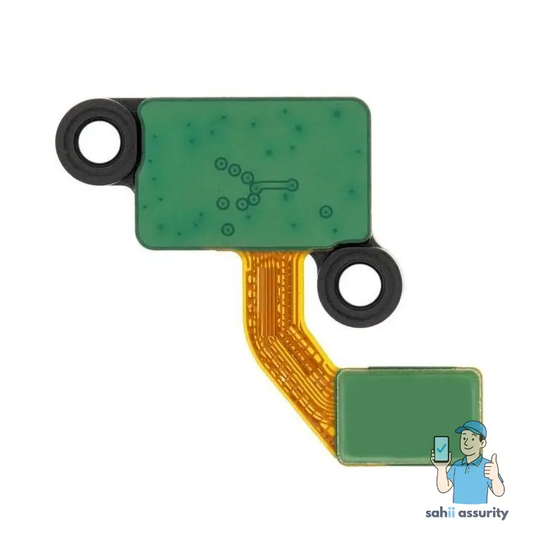 Fingerprint Sensor with Flex Cable for Samsung Galaxy Note 10 Lite Black thumbnail